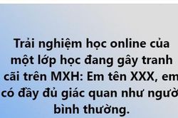 Ồn ào vụ việc giảng viên yêu cầu sinh viên nói: 'Tôi có đầy đủ giác quan như người thường'