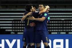 Thái Lan cầm chắc vé vào vòng 1/8 World Cup Futsal