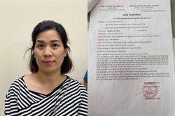 Khởi tố nữ kế toán làm giả giấy đi đường từ Hà Nội về Nghệ An