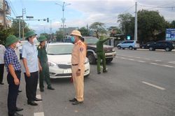 Phó Chủ tịch UBND tỉnh Hoàng Nam kiểm tra công tác phòng, chống COVID-19