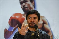 Ngôi sao quyền Anh Manny Pacquiao xác nhận tranh cử Tổng thống Philippines