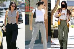 Kendall Jenner khi không hở bạo: Chọn đồ đơn giản nhưng khéo mix nên rất sành điệu, thần thái