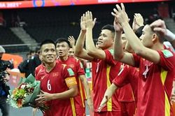 Đội tuyển futsal Việt Nam gặp đội tuyển Nga vào ngày 22-9