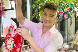 Đàm Vĩnh Hưng trang trí vườn nhà bình yên đón Trung thu