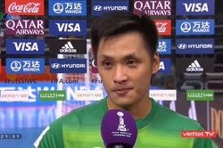 'Người hùng' Hồ Văn Ý rơm rớm nước mắt nói về chiến tích ở World Cup