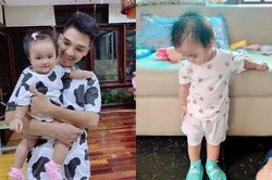 Nhóc tỳ nhà Mạc Văn Khoa giờ đây đã biết làm điều này, bố mẹ hí hửng khoe con trên mạng xã hội