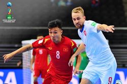 Futsal Việt Nam tăng 3 bậc trên bảng xếp hạng FIFA