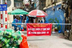 Quận Thanh Xuân tiếp tục phong tỏa ngõ 328-330 Nguyễn Trãi đến hết ngày 28-9