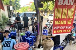 Xử phạt chủ quán bún bò cho 17 khách ngồi ăn