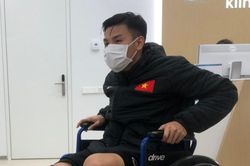 Tuyển thủ futsal Việt Nam đi lại khó khăn vì chấn thương