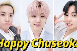 Ảnh đẹp BTS trong bộ Hanbok truyền thống mùa Trung thu