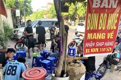 Bắc Giang: Cho khách ngồi ăn giữa mùa dịch, chủ quán bún bò bị phạt 7,5 triệu đồng