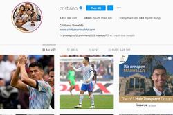 Top 10 tài khoản Instagram có lượt theo dõi 'khủng' nhất thế giới: Ronaldo và loạt 'sao bự' vẫn thua 'thế lực ngầm' này