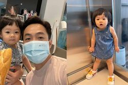 Dù sở hữu nhiều đồ hiệu đắt giá, Suchin vẫn được Cường Đô La làm cho món đồ chơi Trung thu bình dân này