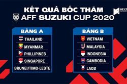 AFF Cup 2020: Việt Nam lại chung bảng Malaysia, Indonesia