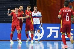 Chơi kiên cường và thua Nga sát nút, futsal Việt Nam ngẩng cao đầu rời World Cup