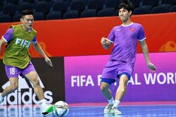 Futsal Việt Nam thoải mái tâm lý trước trận gặp Nga