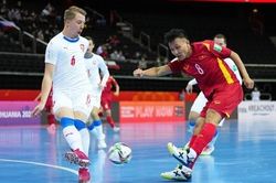 Bóng đá Việt Nam hôm nay: Tuyển futsal Việt Nam chạm trán tuyển Nga (21h30)