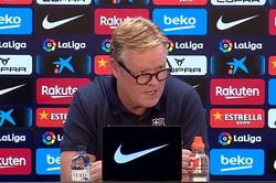 HLV Koeman bỏ họp báo, xin sự ủng hộ từ CĐV Barca
