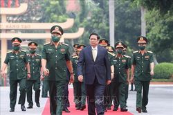Thủ tướng Phạm Minh Chính dự Lễ khai giảng Học viện Quốc phòng