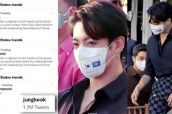 Jungkook BTS khiến fan Mỹ 'điên đảo': Vẻ đẹp khó cưỡng!