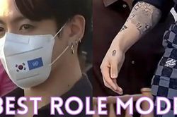 Jungkook BTS 'dám' để lộ hình xăm và khuyên mày ngay tại LHQ