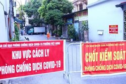 Thêm 3 người trong một gia đình ở Việt Hưng dương tính, Hà Nội có 5 ca mới