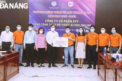 FPT tặng 1.000 thiết bị hỗ trợ học trực tuyến cho học sinh Đà Nẵng