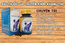 Cẩn trọng với thông tin quảng cáo TPBVSK Khớp Khang Thọ trên một số website
