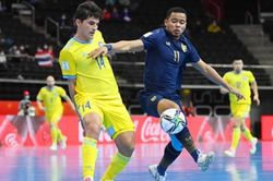 Tuyển futsal Thái Lan thua đậm 0-7 trước Kazakhstan, dừng bước tại vòng 1/8 World Cup