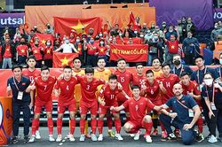 Thất bại đáng nể của tuyển futsal Việt Nam