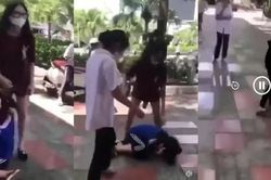 Nữ sinh lớp 7 ở Hải Phòng bị đánh hội đồng sau giờ học