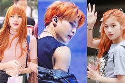 BTS, Blackpink, Twice nổi bật với mái tóc lạ, không thể bỏ qua màu cam
