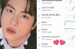 BTS: 3 giây của Jin khiến ARMY toàn cầu 'mê muội', lọt Top trending