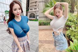 Nữ sinh luật khoe vòng một khủng từ chi tiết nhỏ của túi xách
