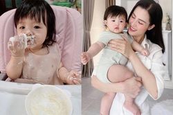 Chỉ mới 11 tháng tuổi bé Winnie đã biết 'vẽ tranh', lần đầu Đông Nhi công bố 'tác phẩm' của con gái