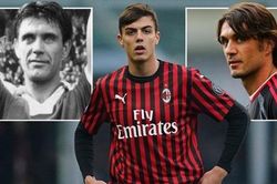 Paolo Maldini rạng rỡ khi con trai ghi bàn trong lần đầu đá chính cho Milan