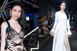 Hóa ra Thủy Tiên cũng có thời hở bạo chẳng kém Ngọc Trinh, diện đồ như nội y lên sân khấu