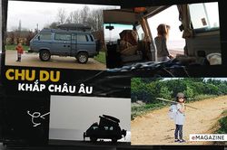 Cặp đôi đưa con gái 4 tuổi khám phá cả châu Âu trên nhà di động