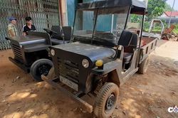 8X Phú Thọ chế tạo xe jeep phục vụ sản xuất nông nghiệp