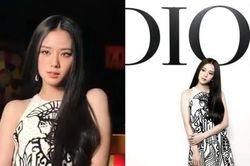 Jisoo BLACKPINK xinh đẹp trên hàng ghế đầu show Dior nhưng trang phục vẫn gây tranh cãi