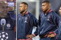 Guardiola thừa nhận 'bó tay' trước bộ ba tấn công của PSG