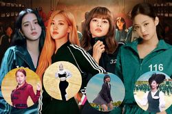 BlackPink thử chơi trò 'đèn đỏ đèn xanh' của Squid Game: Lầy lội nhất là 'người chơi' Lisa