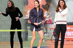 Công nương Kate hiếm hoi 'hở bạo' đi chơi tennis, liệu có bị coi là phạm luật hoàng gia?