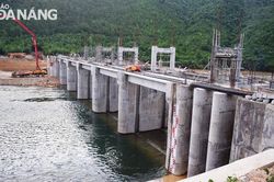 Đập dâng Nam Mỹ sẽ tích nước trong tháng 10-2021 để vận hành thử Nhà máy nước Hòa Liên