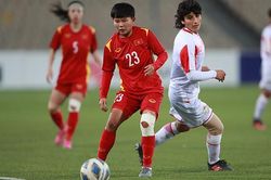 Đè bẹp Tajikistan, tuyển nữ Việt Nam giành vé dự Asian Cup 2022