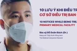 10 lưu ý đối với F0 tại cơ sở điều trị ban đầu