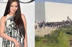 Hàng nghìn fan vây bủa Jisoo Blackpink tại Paris