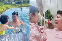 Lần hiếm hoi Trường Giang chia sẻ ảnh cận mặt con gái cưng