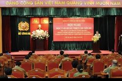 Bộ Công an tổ chức học tập và làm theo tư tưởng, đạo đức, phong cách Hồ Chí Minh